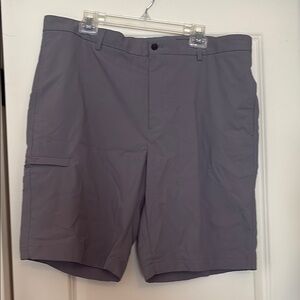 Greg Norman Collection Gray Flat Front Shorts